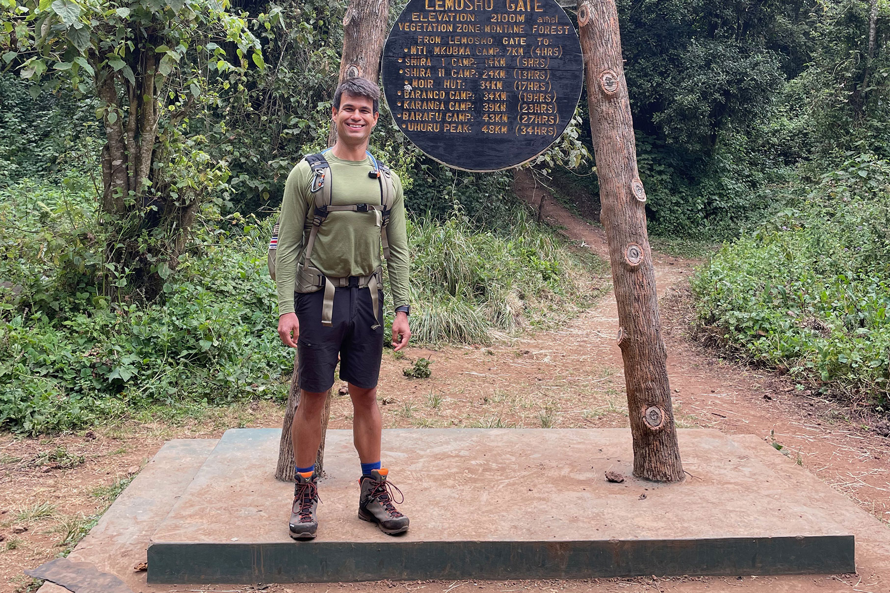 Chris Jimenez in the field