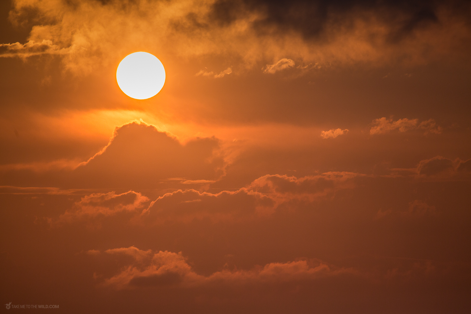Sunset over Manizales