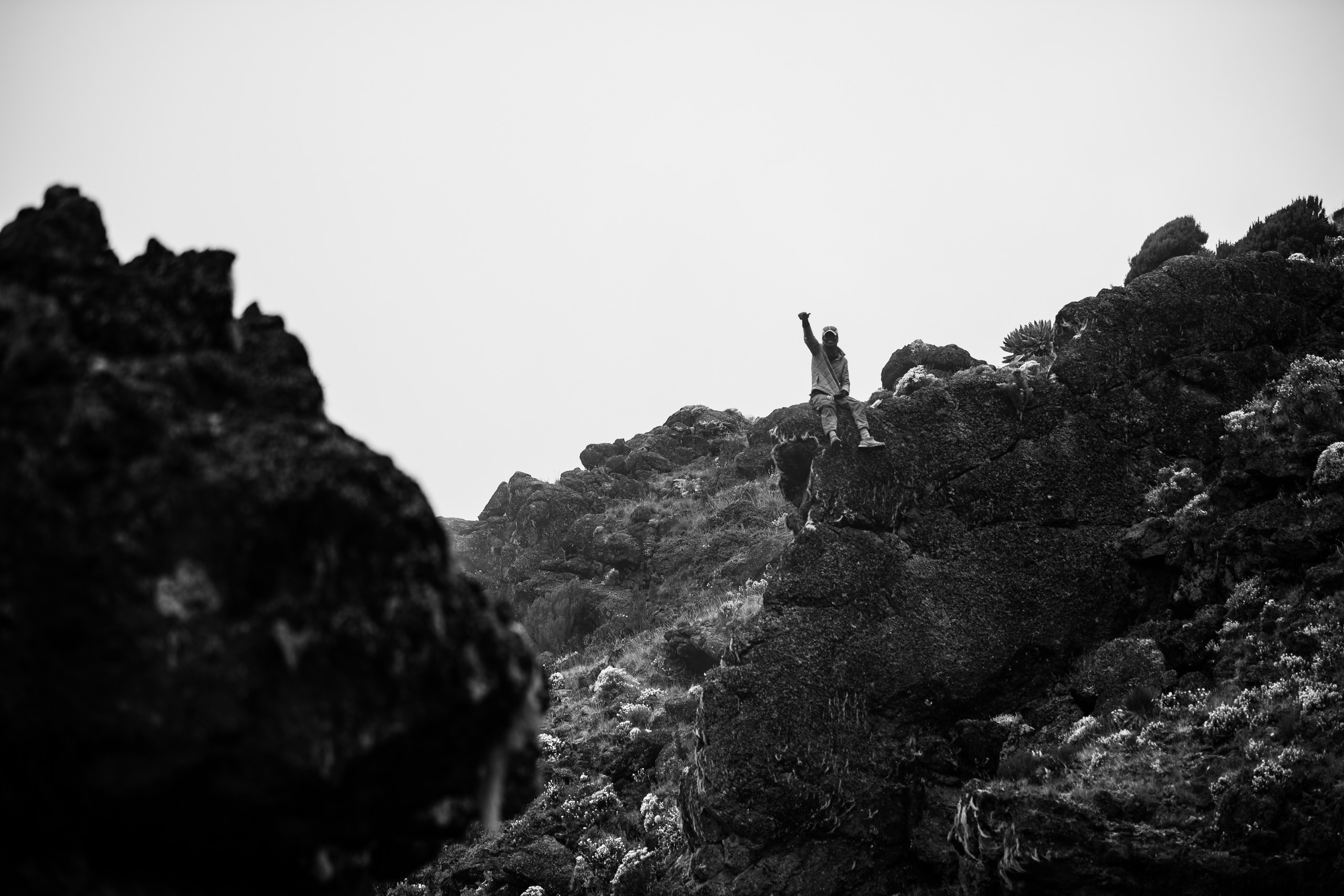Alpine desert landscape